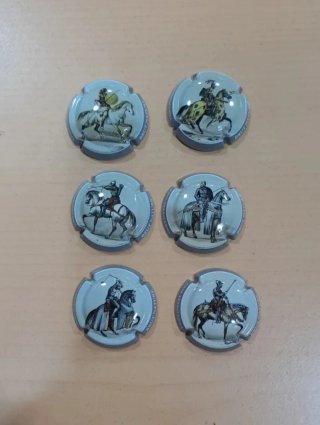 Placas Cava - Caballería Montada