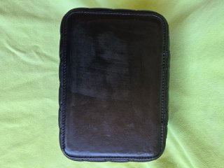 Borsa piccola vintage Chanel portagioie nera