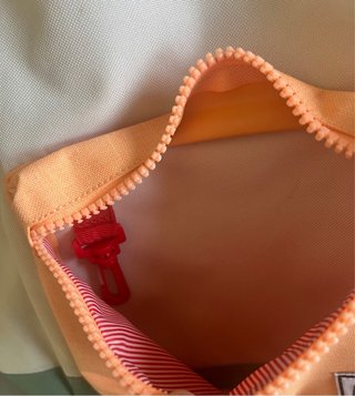 Mochila Herschel Classic Mini Beige/Naranja