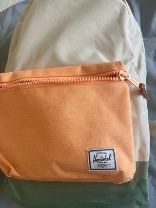 Mochila Herschel Classic Mini Beige/Naranja