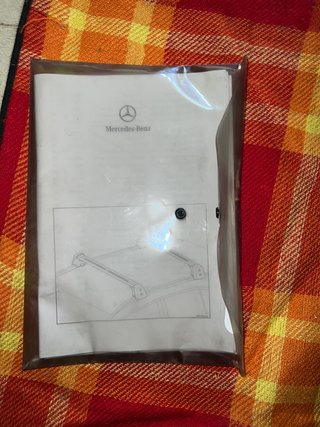 Portaequipajes con soportes, Mercedes Original