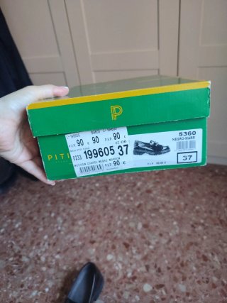 Mocasines Pitillos Charol Negro-Marrón Talla 38
