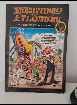 Mortadelo y filemon PARQUE DE ATRACCIONES