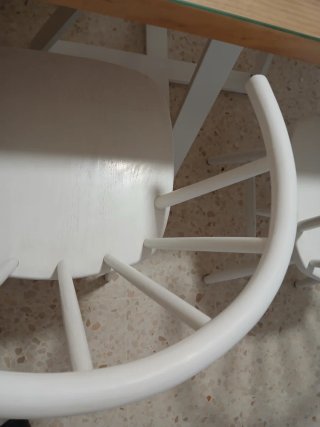 Conjunto Mesa 4 Sillas Nórdico Rústico Industrial