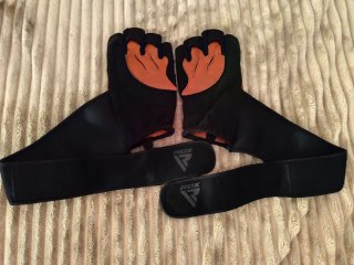Guantes Gimnasio RDX Talla M con Muñequera