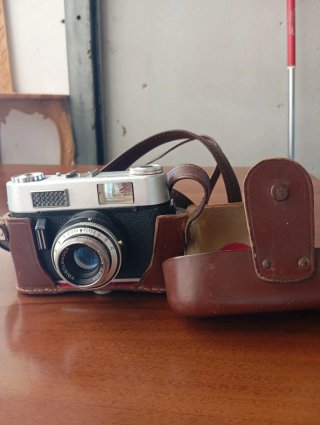 Custodia in pelle per macchina fotografica