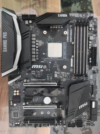 Set 16GB ddr4 + MSI Pro carbon + 2700x + disipador