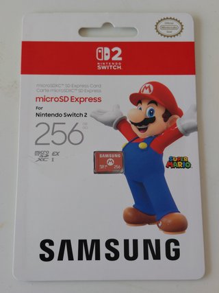 Tarjeta MicroSD Express Samsung 256GB Switch 2