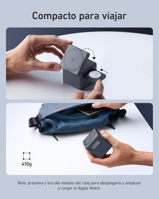 Anker MagGo Cubo 3 en 1 con MagSafe 15W