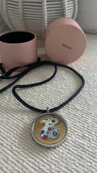 Collar Reversible Tous dorado y plateado