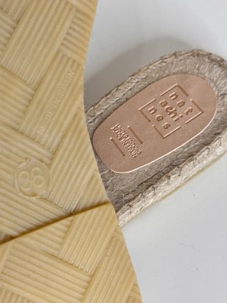 Sandalias artesanales Nat Achi Nes T38 | Nuevas