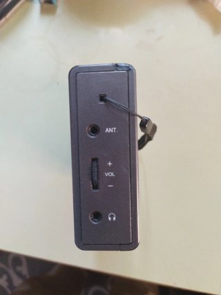Radio XHDATA D-808 Multibanda Gris/Naranja