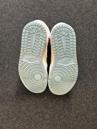 Nike Jordan 1 Mid Azzurro Bianco Beige Rosso 41
