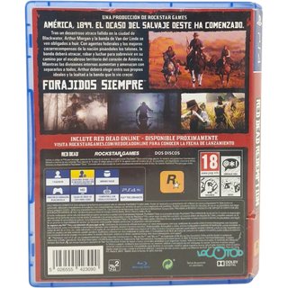 RED DEAD REDEMPTION 2 SONY PS4
