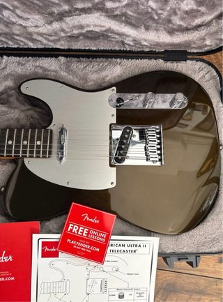 Fender American Ultra II Telecaster Texas Tea