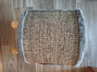 Rascador Cama Nido para Gatos Beige/Gris