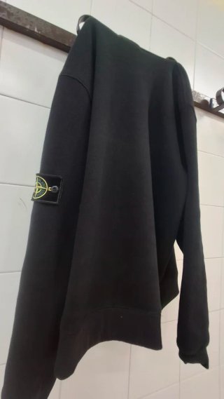 Sudadera Stone Island Negra Original