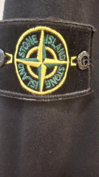 Sudadera Stone Island Negra Original