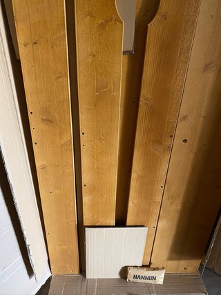 Cabecero madera 135 cm