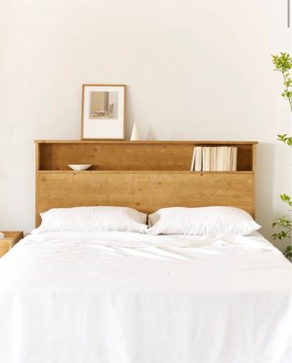 Cabecero madera 135 cm
