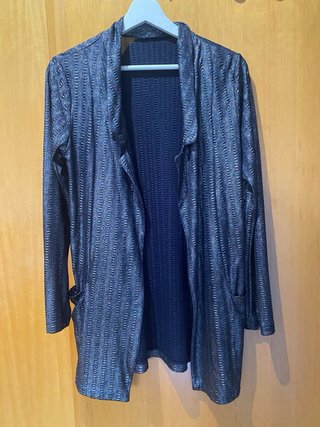 Chaqueta acolchada negra