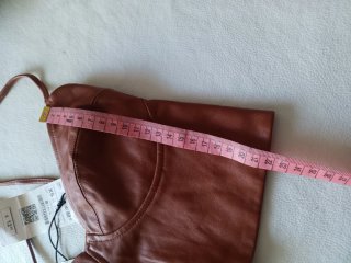 Top Stradivarius Marrón XS