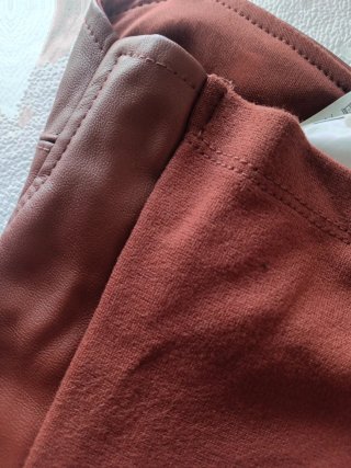 Top Stradivarius Marrón XS