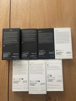 Lote Cajas iPhone Pro Max y Pro