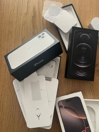 Lote Cajas iPhone Pro Max y Pro