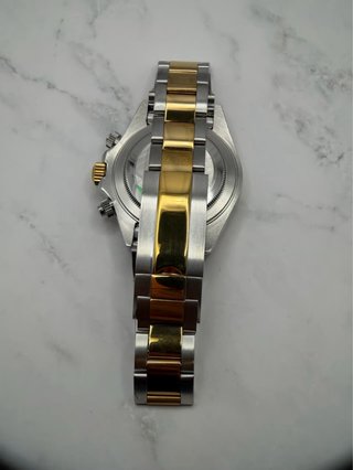 Seiko Mod Daytona Plata y Oro