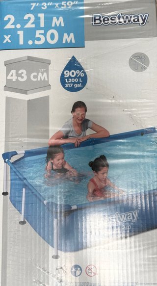 Piscina Bestway 2.21m x 1.50m