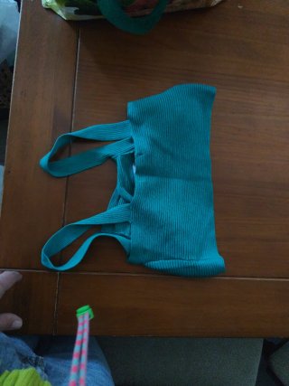 Top verde talla M