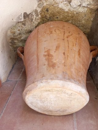 Tinaja Mantequera Antigua Terracota