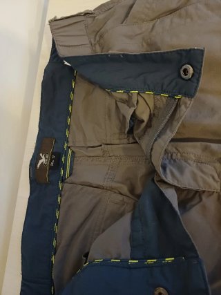Pantaloni Salewa uomo grigi