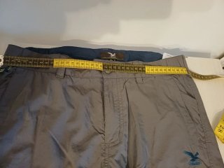 Pantaloni Salewa uomo grigi
