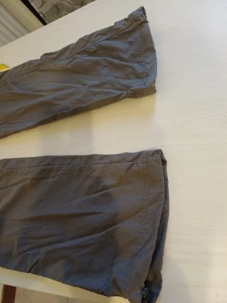Pantaloni Salewa uomo grigi