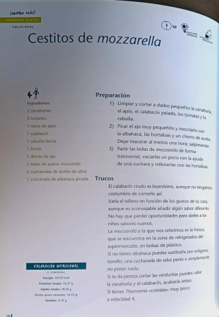 ¡Quiero más! – Guía de Nutrición Infantil