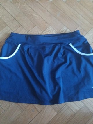 Falda pantalón niña talla 14 Artengo azul