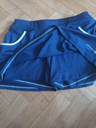 Falda pantalón niña talla 14 Artengo azul