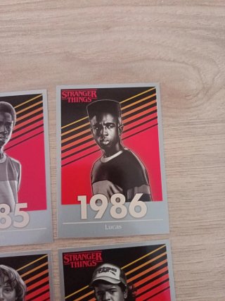 Cartas plata Stranger Things