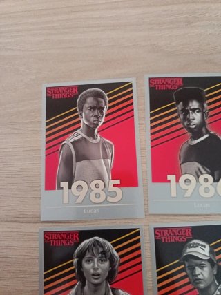 Cartas plata Stranger Things