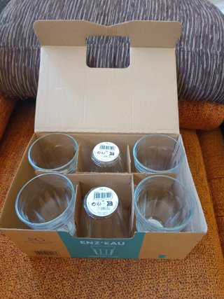Set di sei bicchieri Secret de Gourmet ENZ'EAU