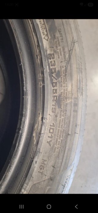 Neumáticos Goodyear Eagle F1 Asymmetric 3. R19.