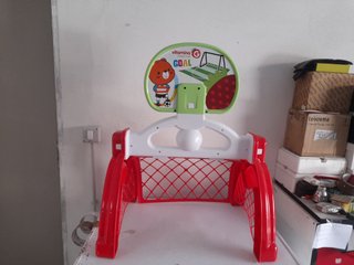 Porta gol e canestro per bambini