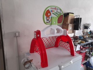 Porta gol e canestro per bambini