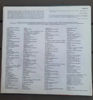 Vinilo Joaquín Sabina - Física y Química
