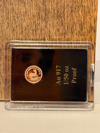 Krugerrand Oro 1/50 oz Proof 2024