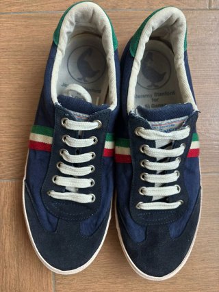 Zapatillas El Ganso Azul y Verde