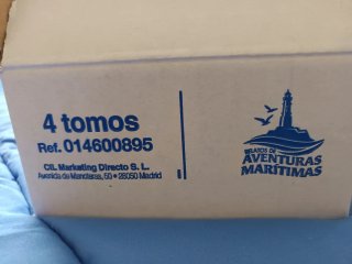 4 libros colección relatos de aventuras marítimas