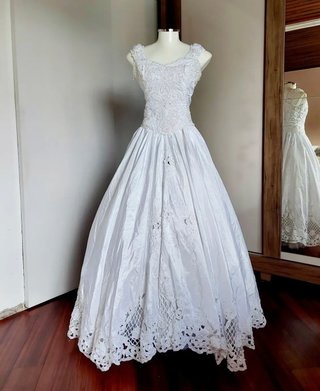 Vestido de Novia Encaje Blanco